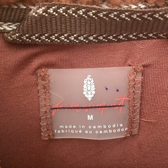 Free People Movement Fall To Rise Fleece Quarter Snap NWOT - Picture 7 of 7